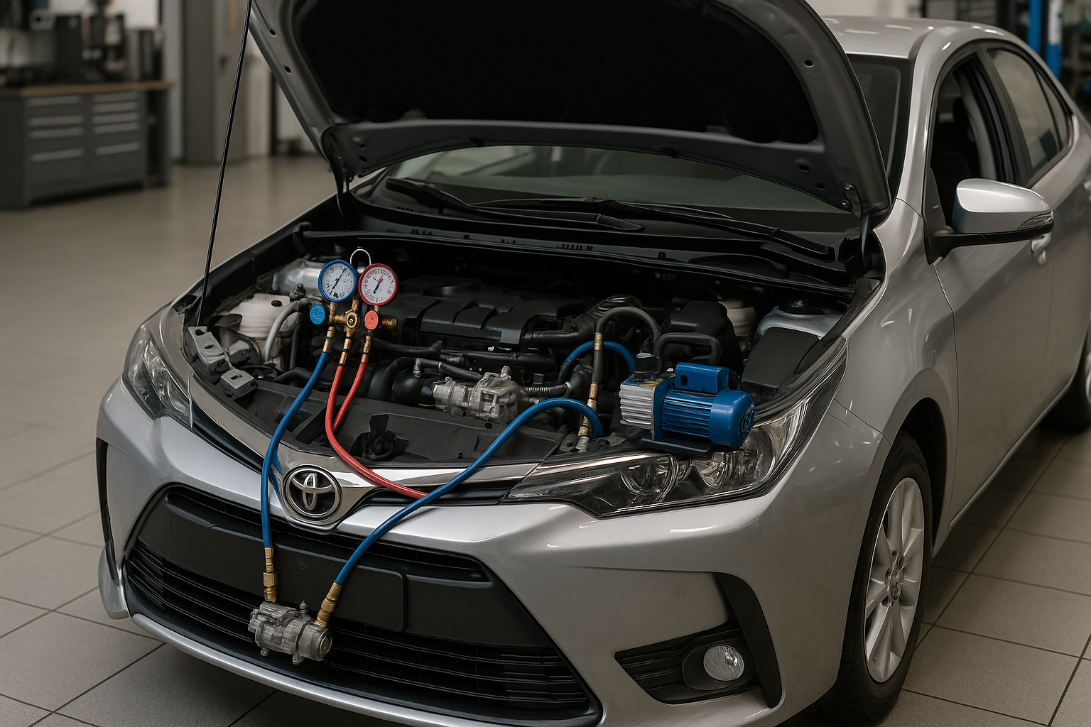 Engenharia Ar Condicionado Corolla